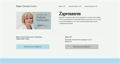 Desktop Screenshot of chorobacrohna.pl